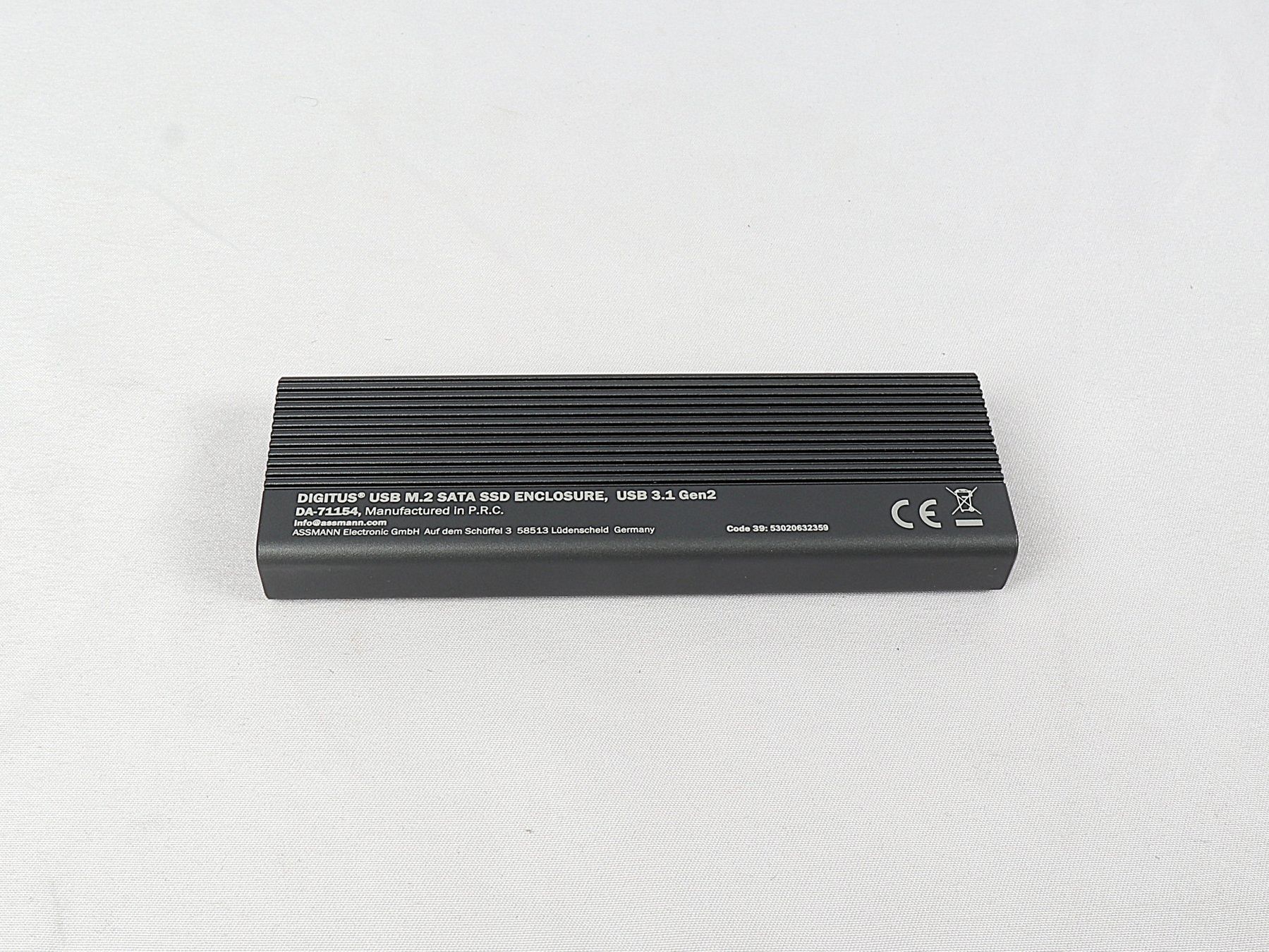 Unità & Adattatore: DIGITUS USB-C M.2 SATA SSD ENCLOSURE, USB 3.1 GEN2 – Nuovo (secondo la descrizione) da Steinen venduto da Restwert_Steinen 4