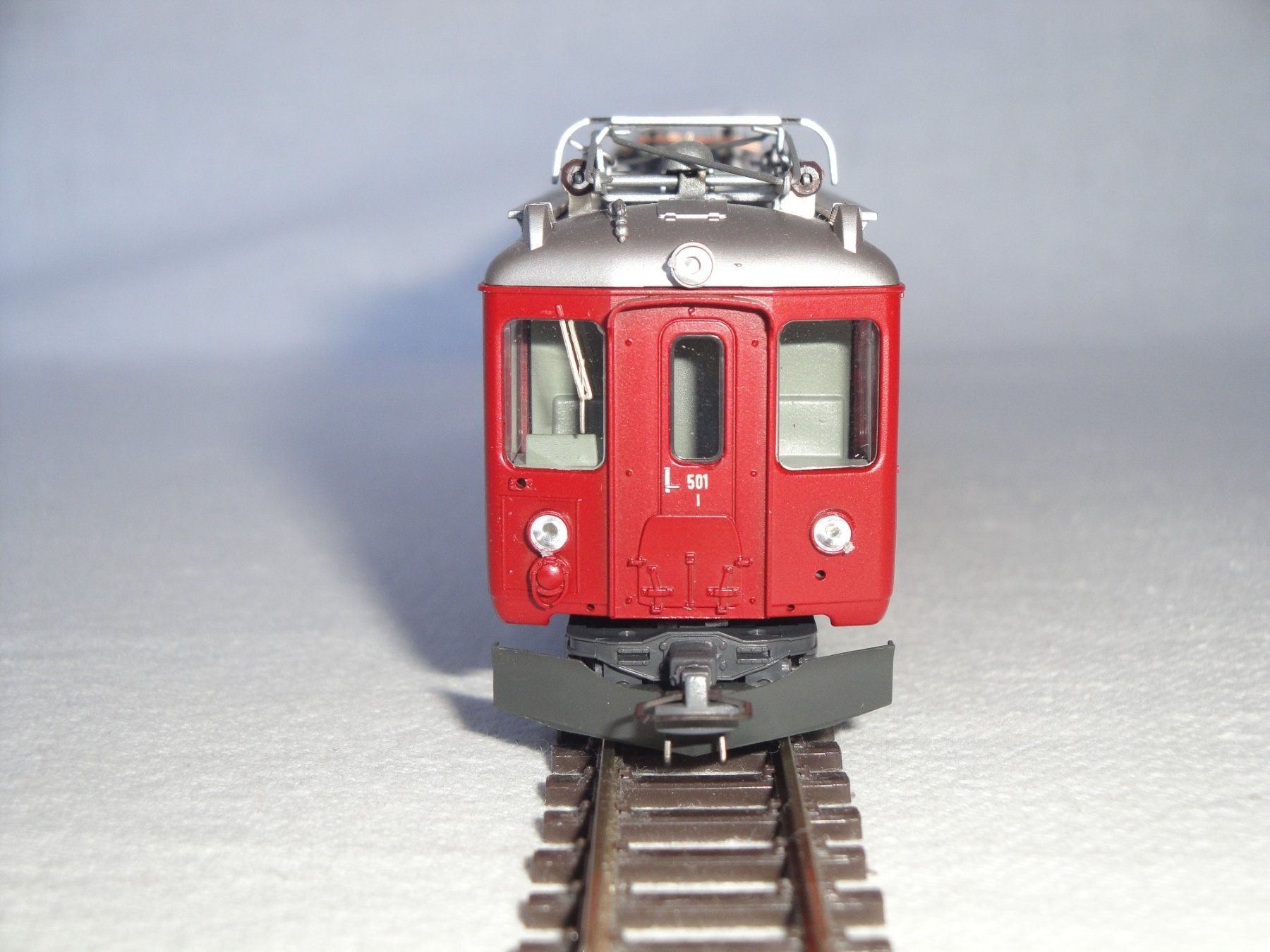 Bemo Modellini di ferrovie: Bemo RhB-ABe 4/4 501 – Nuovo e nell'imballaggio originale da Wolfwil venduto da heinzs3575 3