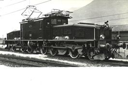 Originalfoto ElektrolokCe 6/8 II «Krokodil» der SBB CFF FFS