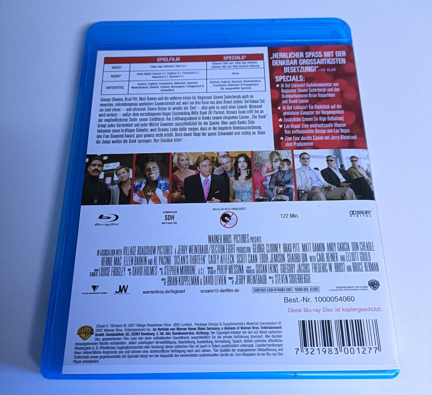 Tutti i DVDs: Ocean's 13 / Thirteen Blu-Ray - TOP! – Nuovo (secondo la descrizione) da Köniz venduto da Movieportal007 1