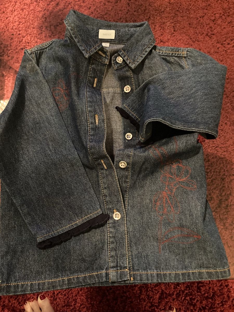 Mexx Camicette, T-shirt & Top: Neue Jeans Bluse 98 – Nuovo (secondo la descrizione) da Kesswil venduto da Branca-01