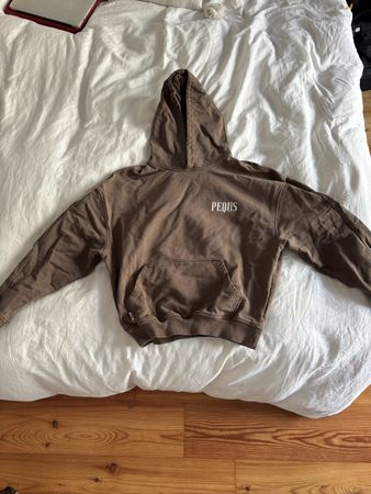 Sweat-shirt Pequs brun