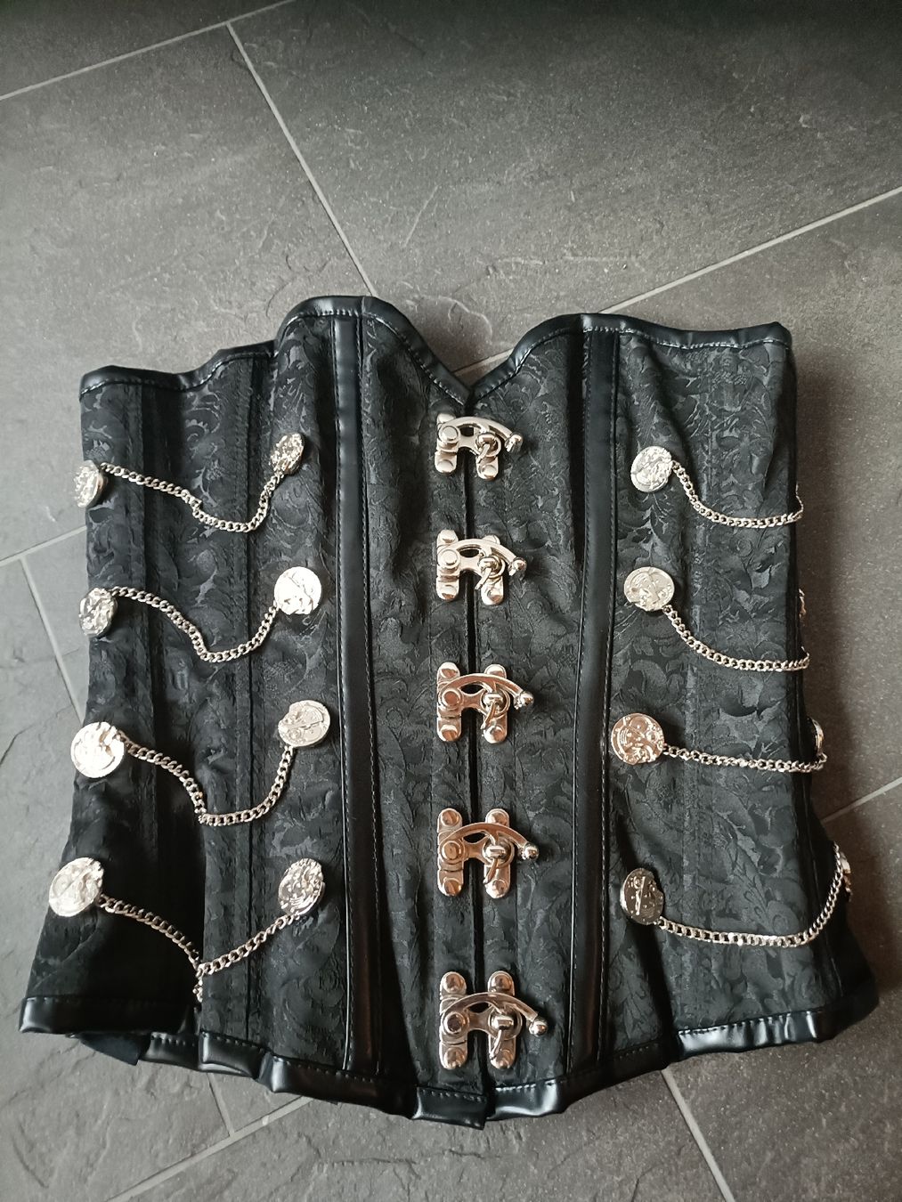 Vestiti: korsage schwarz gothik, steampunk, mittelalter – Nuovo (secondo la descrizione) da Leissigen venduto da Gertsch_