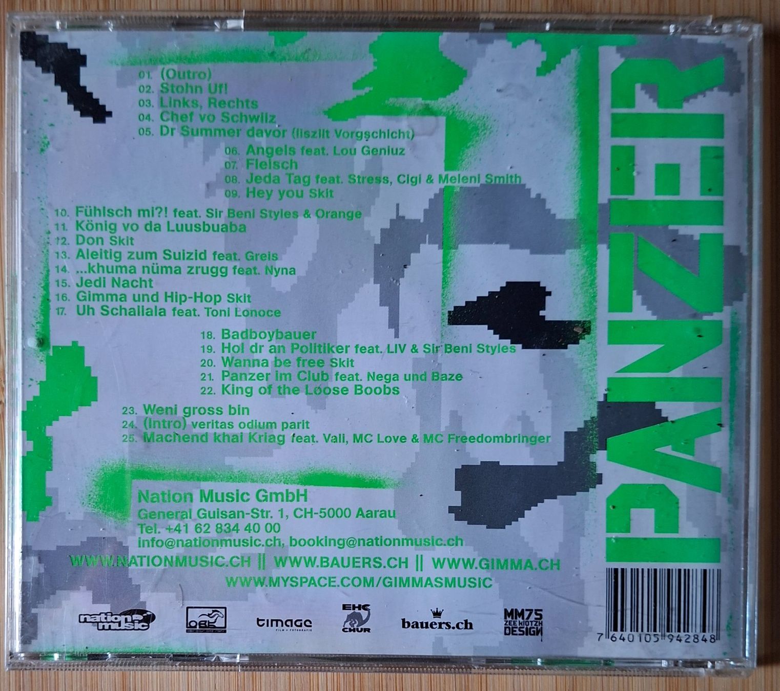 CDs: CD Gimma - Panzer – Gebraucht aus Burg AG von ..machine_rec.. 1