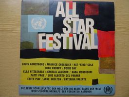 All Stars Festival Vinyl LP Weltflüchtlingshilfe (1963)