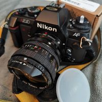 Nikon N2020 AF (F 501) avec Sigma fisheye 16mm f:2.8