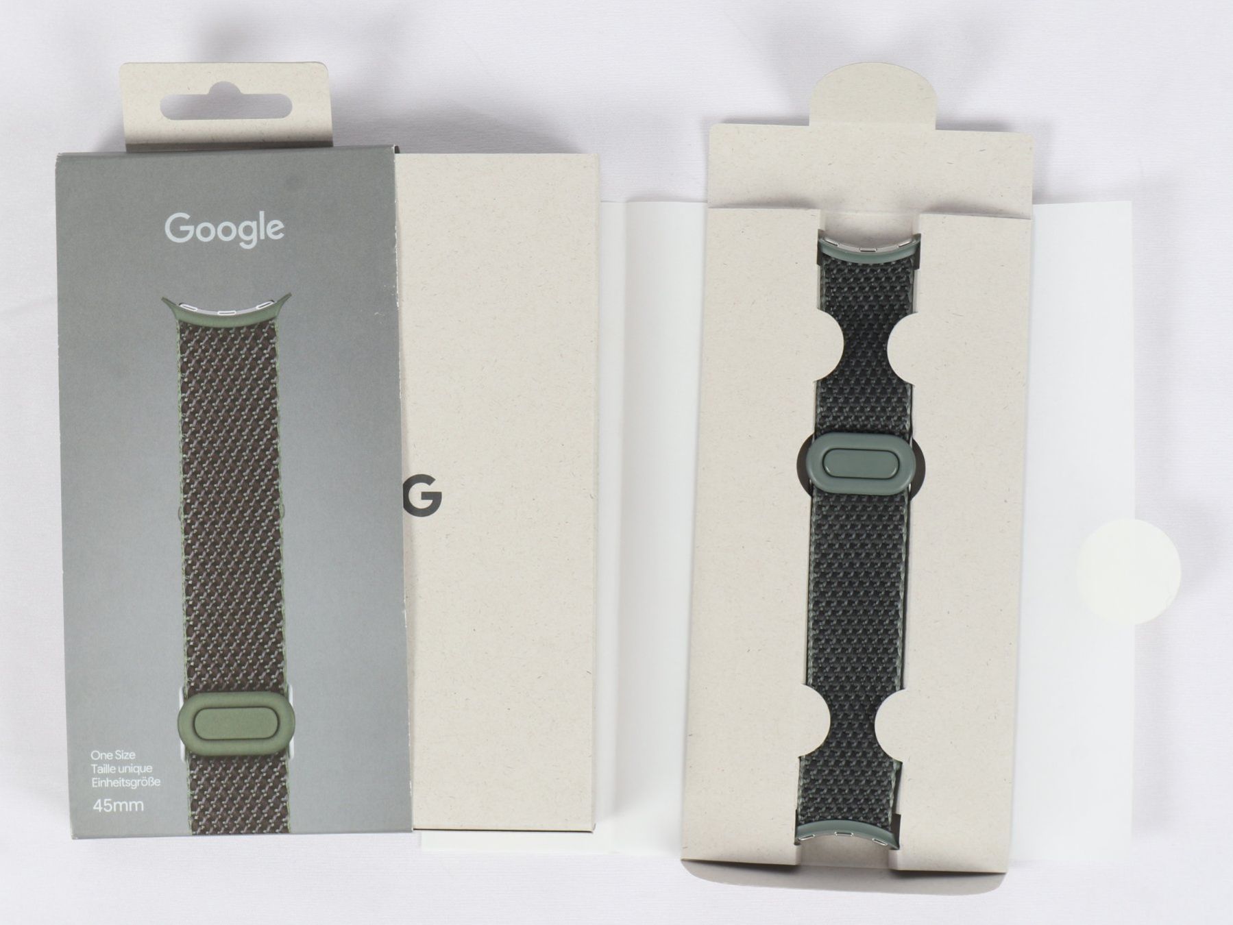 Bracciali & Braccialetti: GOOGLE Pixel Watch 45mm Woven Band – Nuovo (secondo la descrizione) da Steinen venduto da Restwert_Steinen