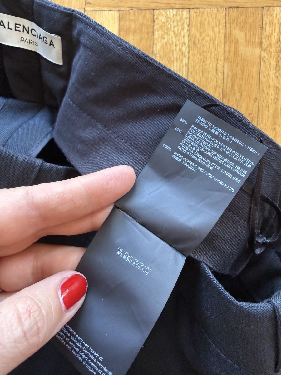 Balenciaga Pantaloni: Balenciaga suit pants size 38 – Nuovo (secondo la descrizione) da st prex venduto da magdalenaonline 3