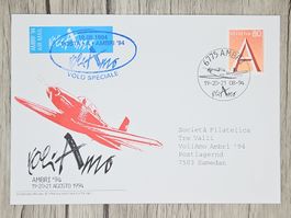 CL12 Enveloppe + Timbre Suisse 1994 Thème Aviation