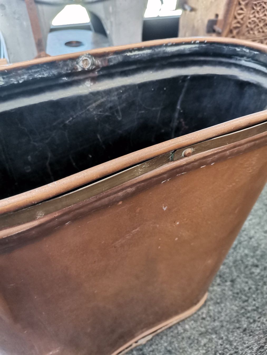 Autres articles pour la maison: Kupfer Schirmständer, Kupfer Gefäss, Kupfer Eimer – D'occasion à Wiedlisbach par materialkreislauf 3