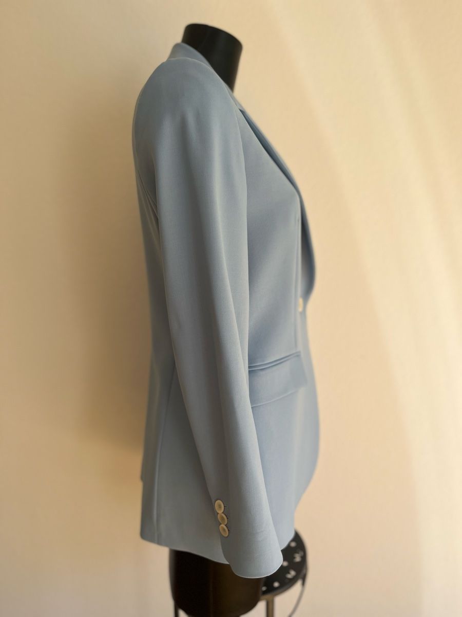 Massimo Dutti Jacken: Massimo Dutti Blazer hellblau, Gr 38, 45% Wolle – Gebraucht aus Baden von Didi_sunshine 2