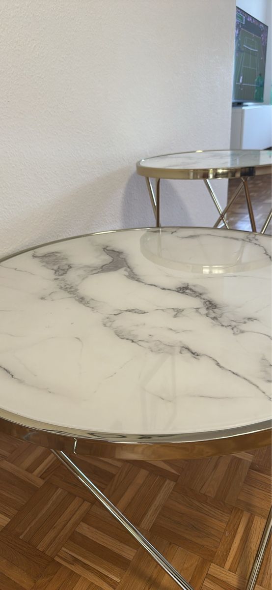 Tables: Couchtisch Marmoroptik – D'occasion à Brüttisellen par naz_5wdh 3