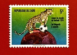 ZAIRE LES LEOPARDS A MUNICH FUSSBALL WM DEUTSCHLAND 1974**