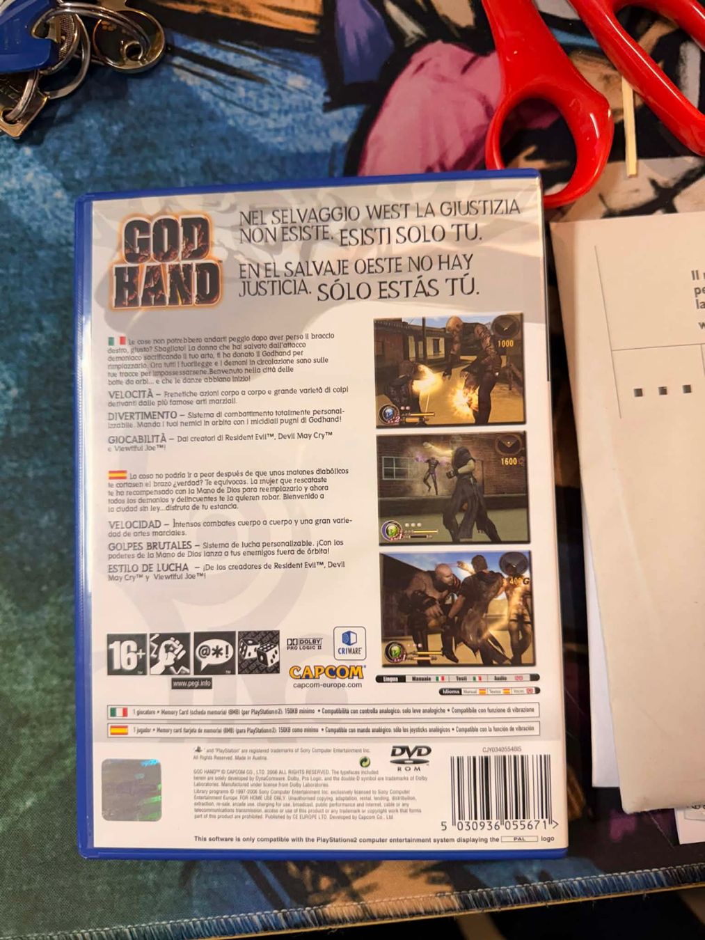 Giochi: God Hand - PlayStation 2 - Gioco Completo e Raro! – Usato da Versoix venduto da axe_qpy7 1
