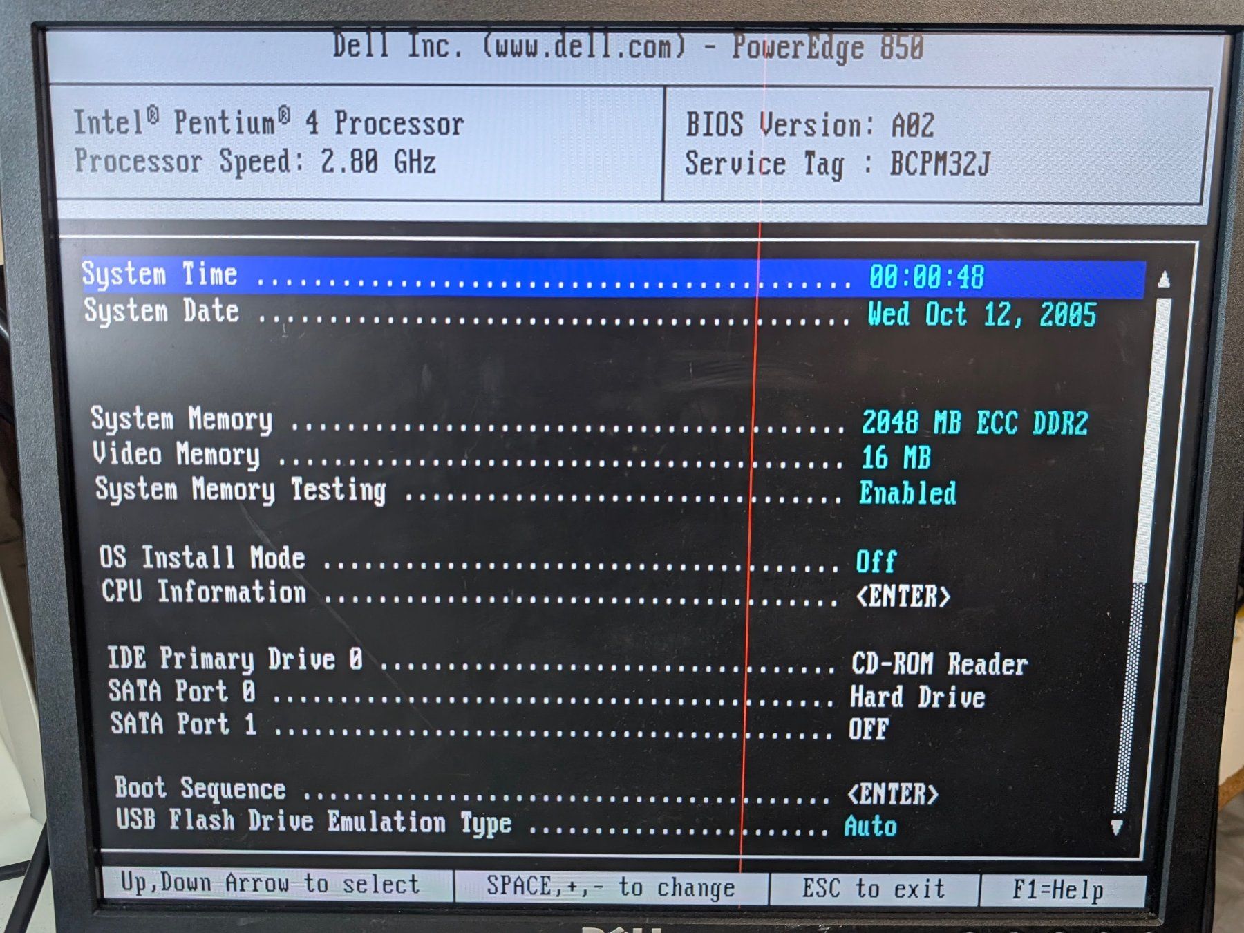 Dell Server: Dell PowerEdge 850 Server 2GB ECC startet ins BIOS – Usato da Zürich venduto da 1.Simon 4