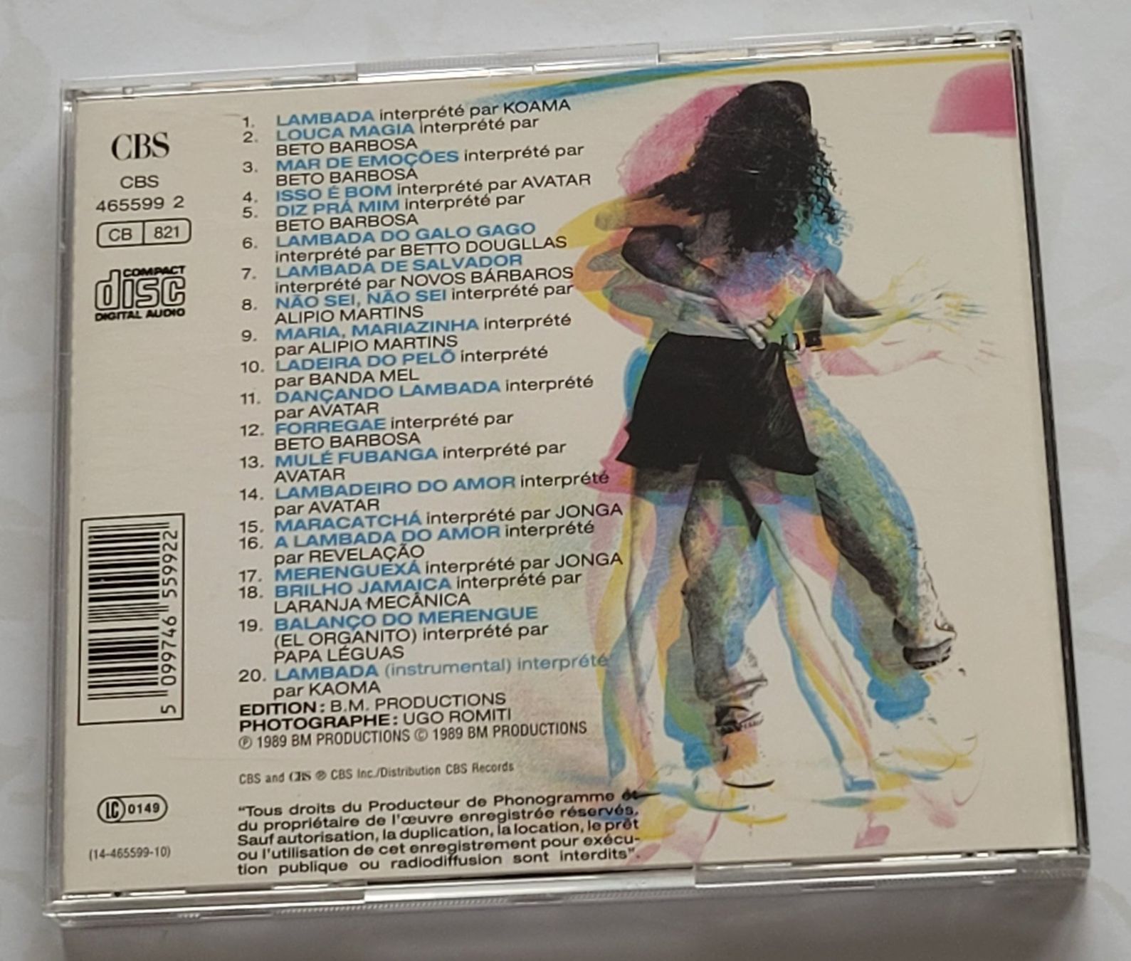 CDs: Lambada (Kaoma 1989) - CD – D'occasion à Zürich par fourpaws 1