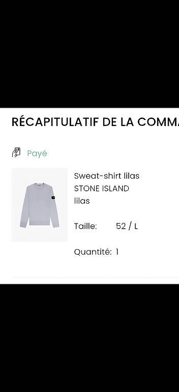 Maglioni & Felpe: Sweat-shirt Stone Island Lilas L  – Usato da Pully venduto da fer_8lm6 4