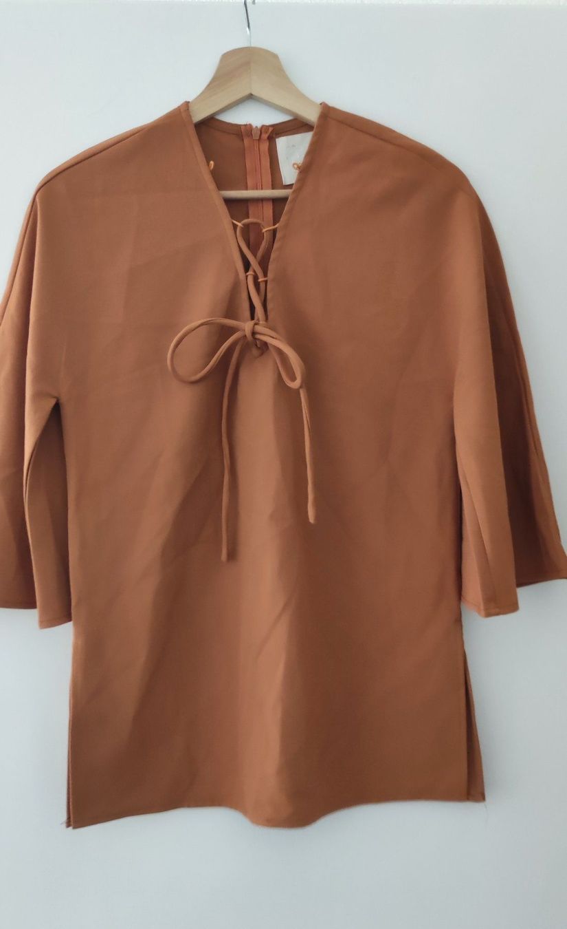 Camicette: 70 braune Bluse – Nuovo (secondo la descrizione) da Rüti ZH venduto da Happynong 2