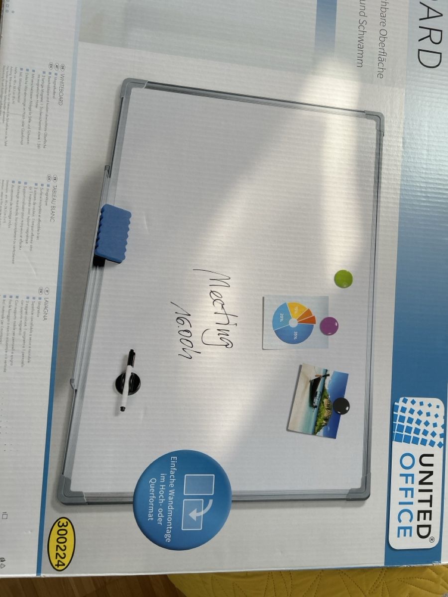 Lavagne: Whiteboard United Office 90x58.5 cm neu – Nuovo e nell'imballaggio originale da Brüttisellen venduto da mogador9 1