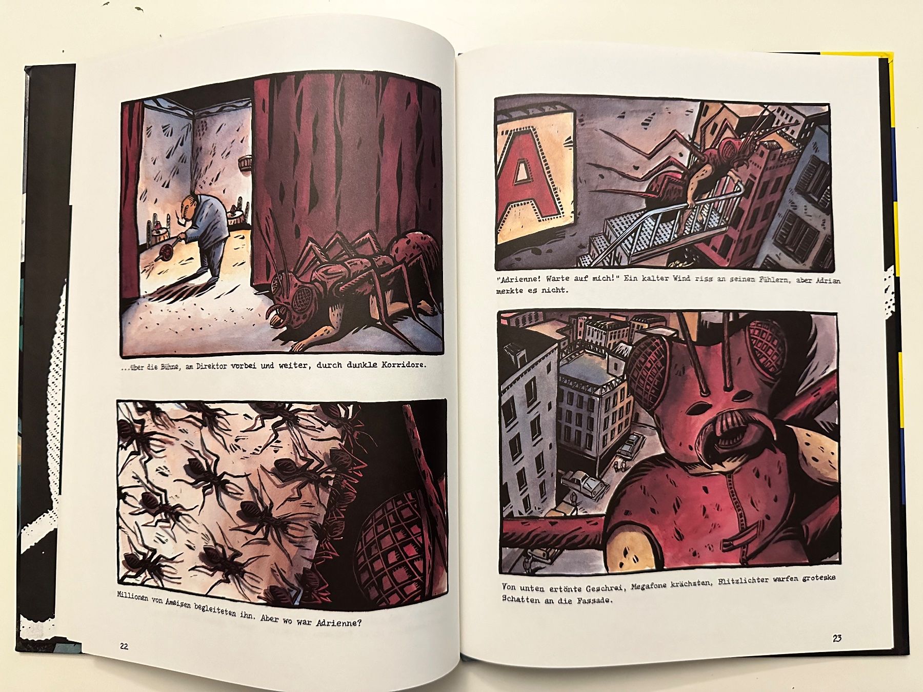 Fumetti: LUNA HOTEL - EDITION MODERNE - CAPREZ / SCHULER - HARDCOVER – Usato da Münsingen venduto da Ganjam 6