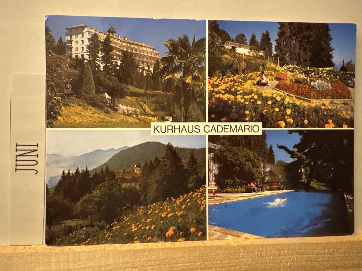 Ansichtskarten: AK von Kurhaus Cademario – Gebraucht aus Rümlang von Kartenpost1
