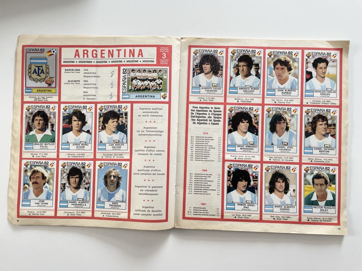 Panini Album: Album Panini WM 1982 – Usato da Evilard venduto da Leomau 6