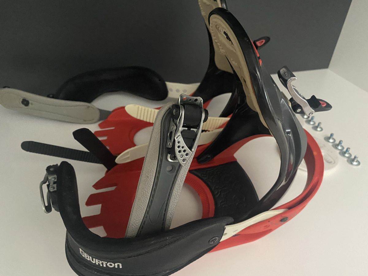Burton Herrenschuhe: Burton Snowboard Bindungen, Rot/Schwarz – Gebraucht aus Hergiswil LU von FcMalkov 6