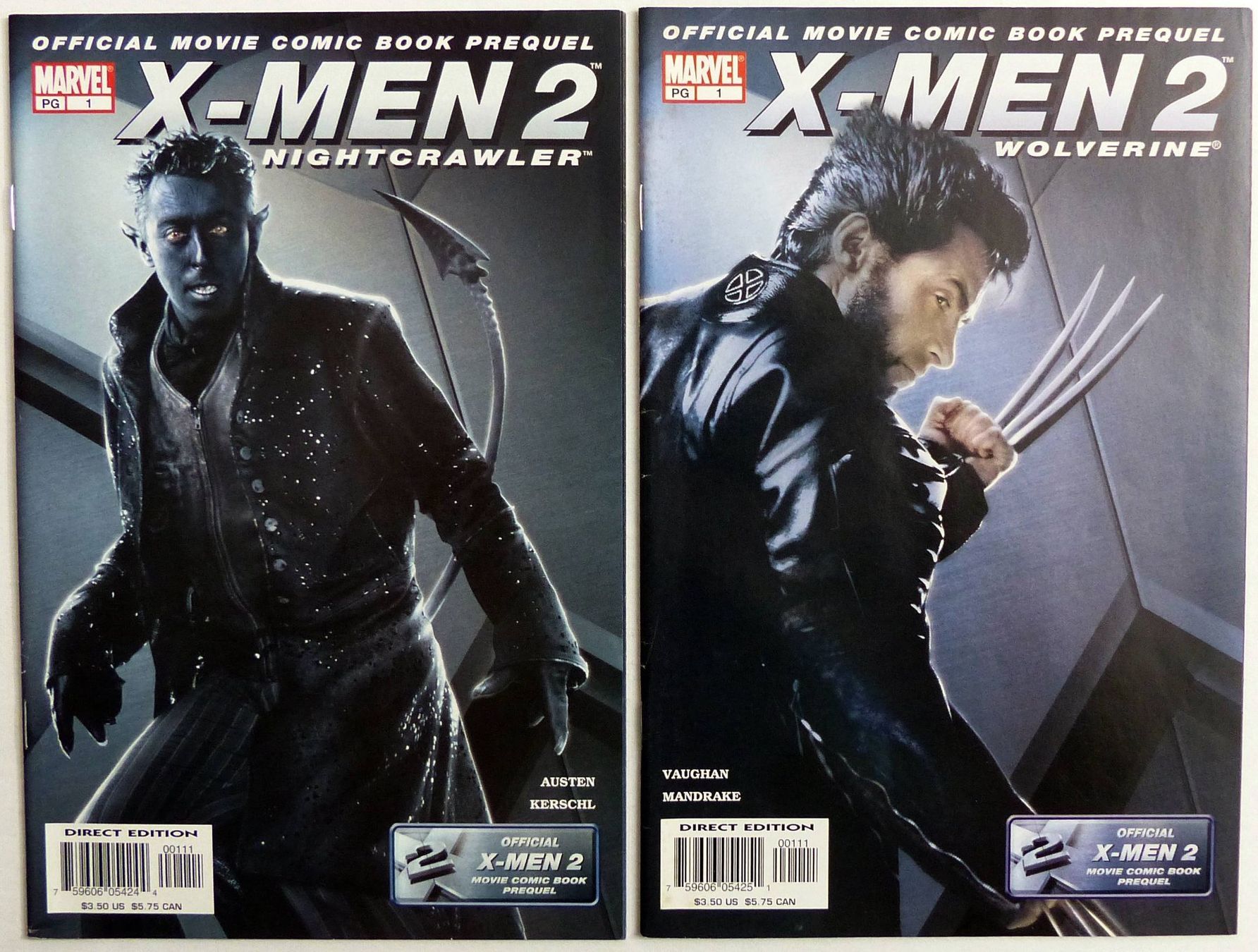 Fumetti: X-MEN MOVIE WOLVERINE ROGUE NIGHTCRAWLER 2000 – Usato da Lugano venduto da YouWantUS 1