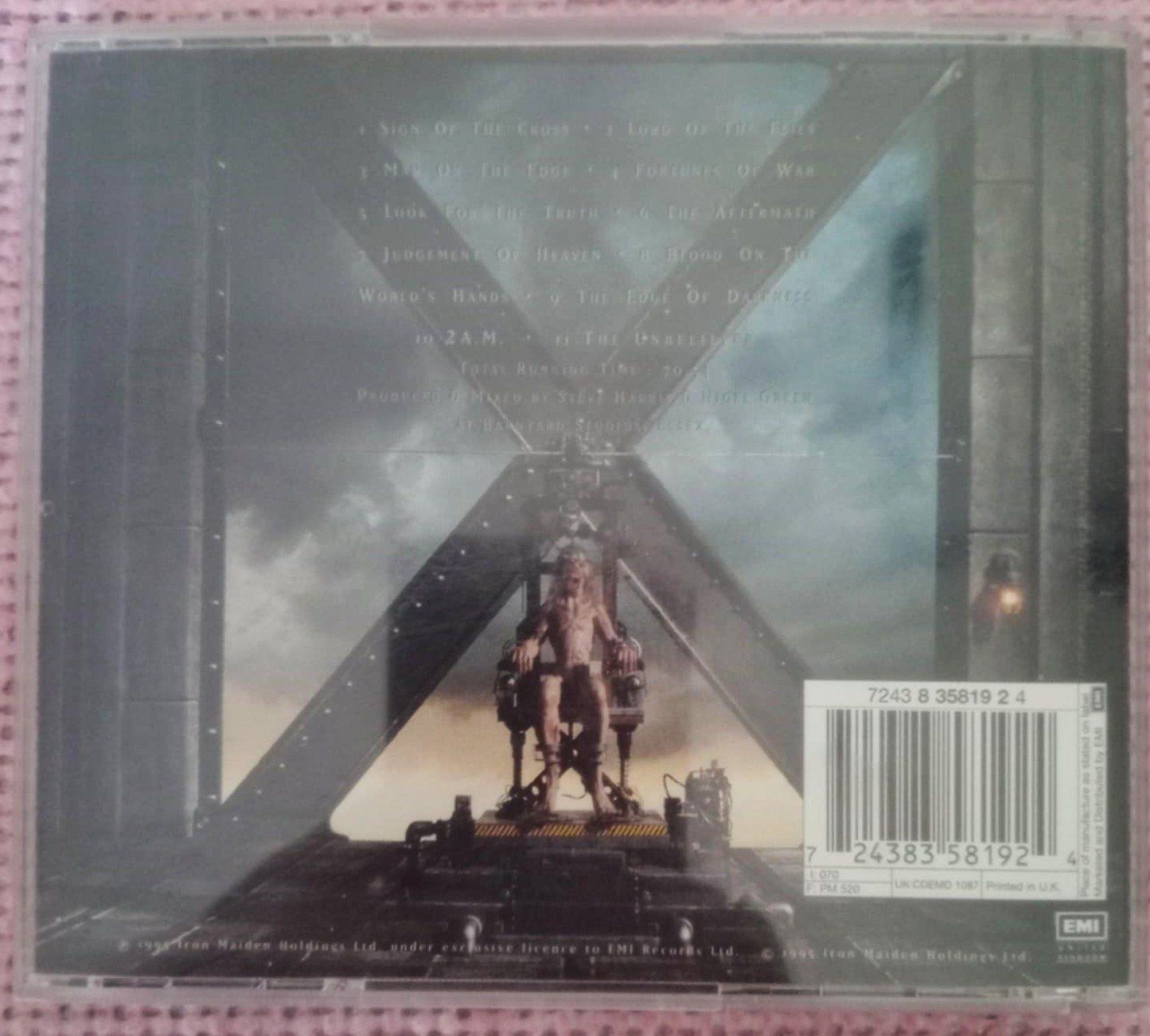 CD: Iron Maiden – The X Factor / CD 1995 – Usato da Le Locle venduto da PereiraHugo