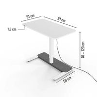 Yaasa Desk One  höhenverstellbarer Schreibtisch Neuwertig