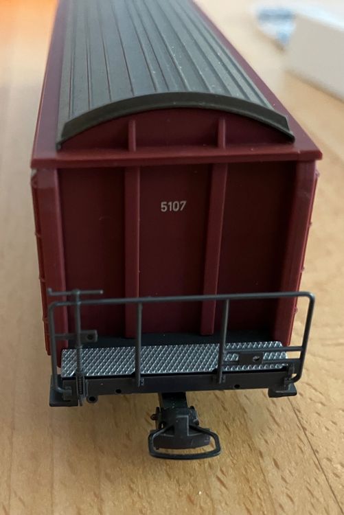 Bemo Modelleisenbahnen: Bemo 2278-1 Güterwagen 100 Jahre RhB – Neu (gemäss Beschreibung) aus Schöftland von Jona640 6