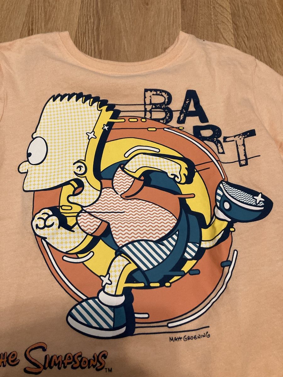 Hemden, T-Shirts & Polos: Bart Simpsons Shirt Gr. 116 – Gebraucht aus Emmenbrücke von JJ_89 1