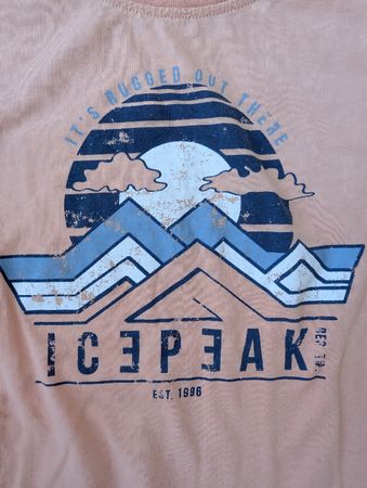 Icepeak T-Shirt Grösse L mit Print guter Zustand