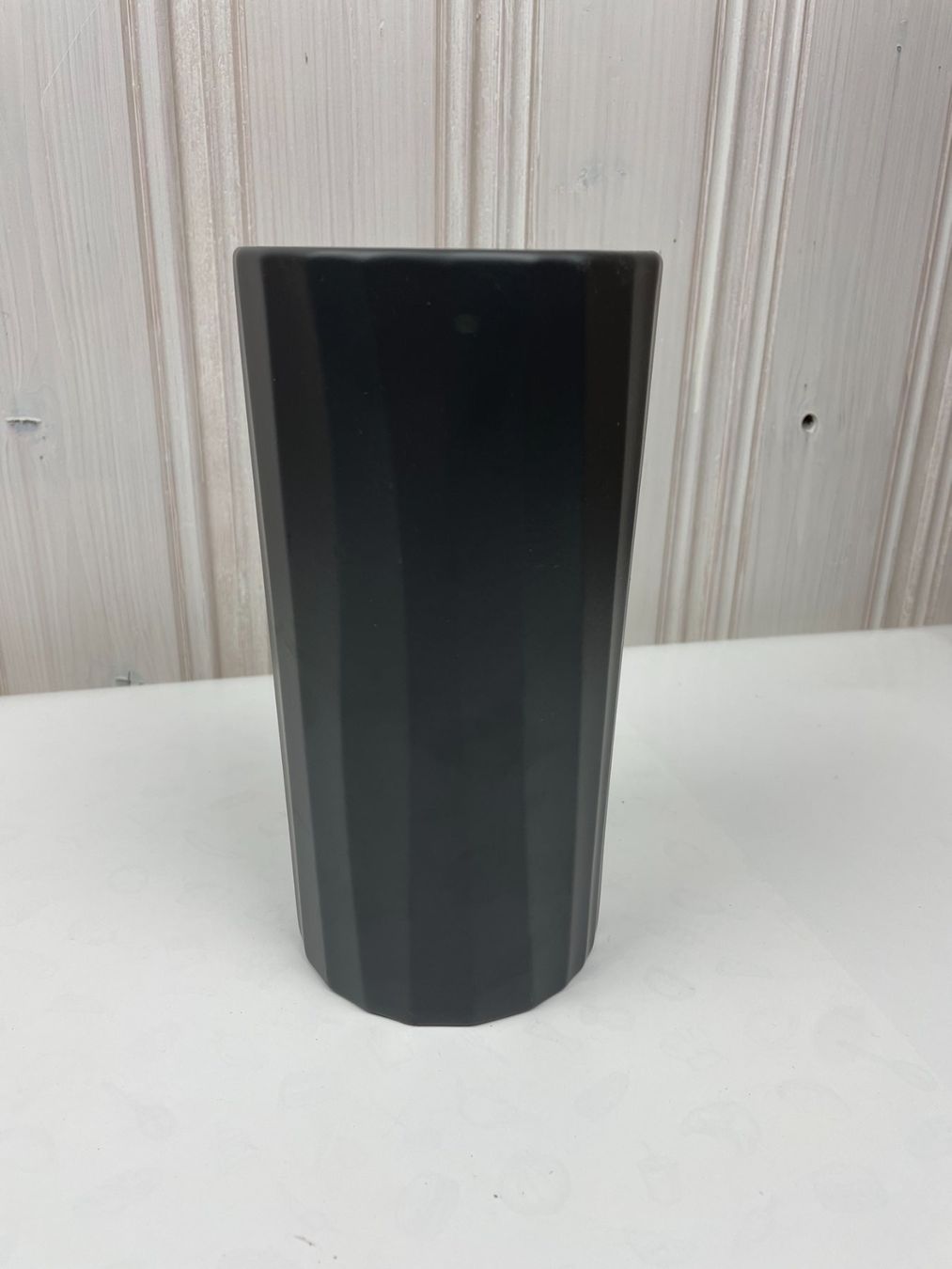 Vasi & Recipienti: Anthrazit Seidenmatt Blumenvase, Höhe ca. 21cm, Deko – Nuovo e nell'imballaggio originale da Wängi venduto da Thurgauer98