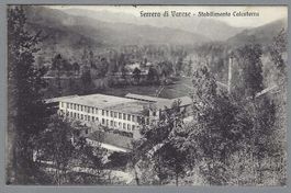 1910, FERRERA DI VARESE, STABILIMENTO CALCATERRA