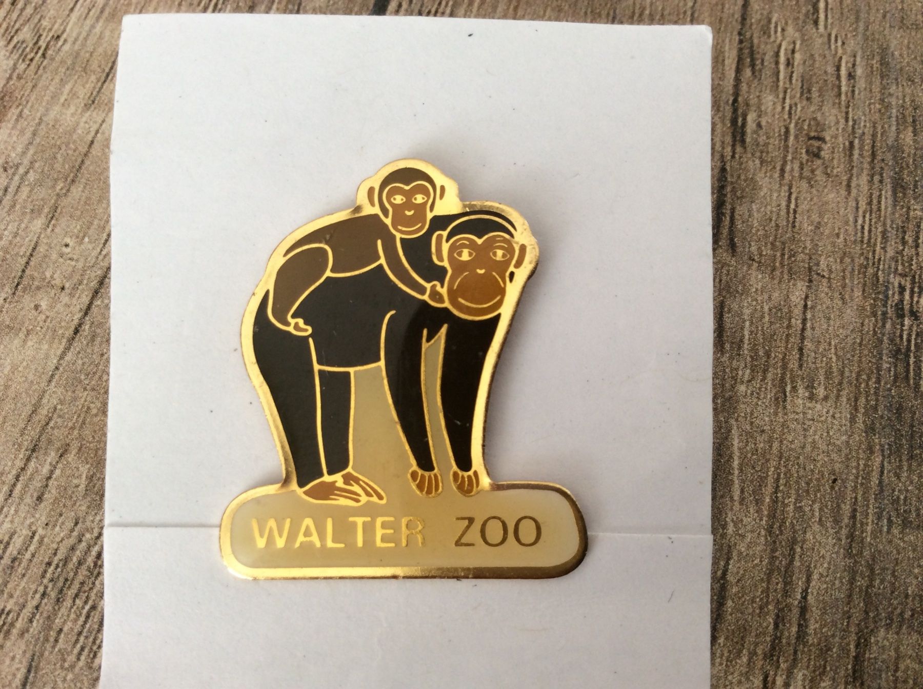 Swiss Placchette & Badge: 1 Pin - Walter Zoo – Usato da Triesen / Liechtenstein venduto da Edgardo55