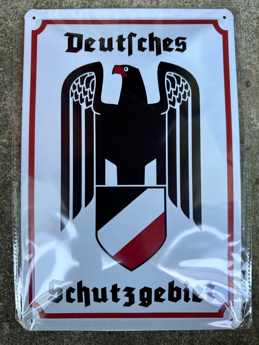Insegne: Deutsches Schutzgebiet – Nuovo e nell'imballaggio originale da Reinach AG venduto da rares75