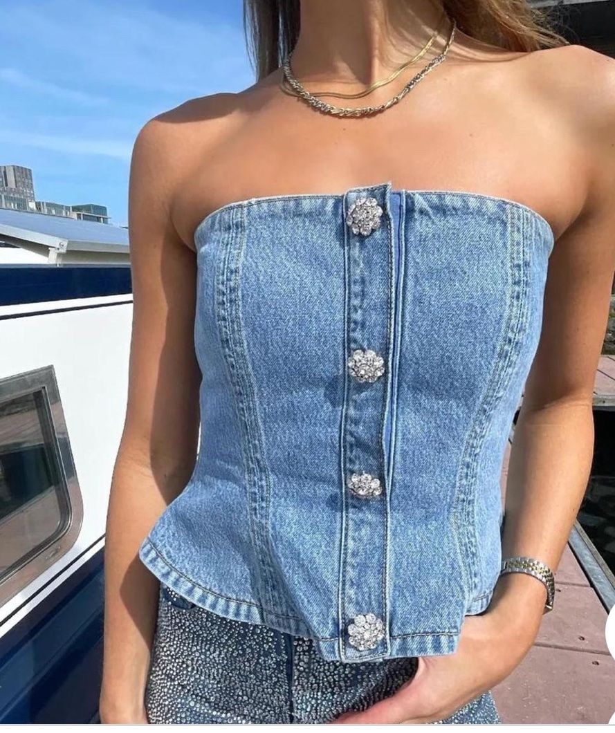 Ganni Top: Ganni texas top – Nuovo (secondo la descrizione) da Menzingen venduto da Mypersonalshopp 5