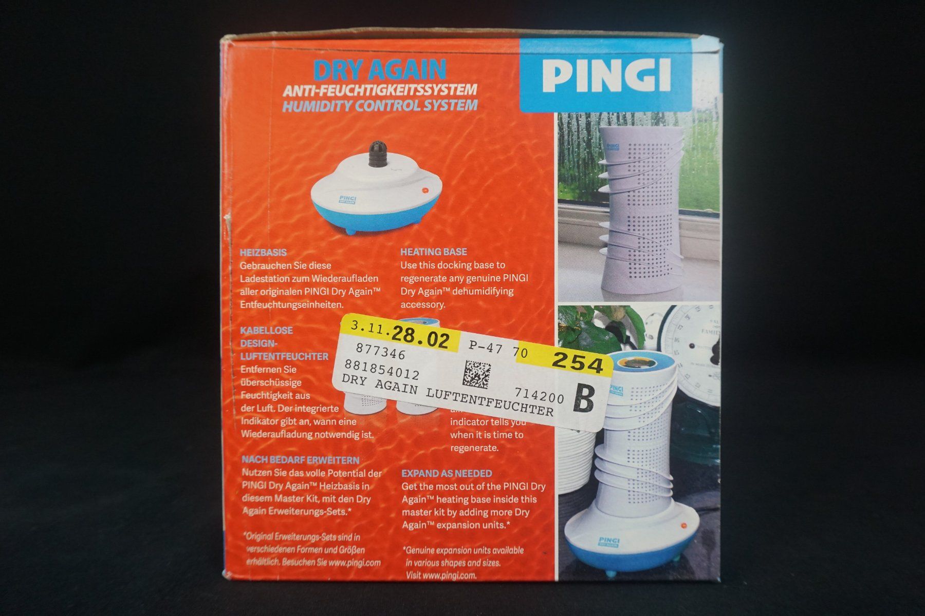 Deumidificatori: Pingi Dry Again PR2-700m Anti-Feuchtigkeitssystem – Usato da Pratteln venduto da Restwert_Pratteln 1