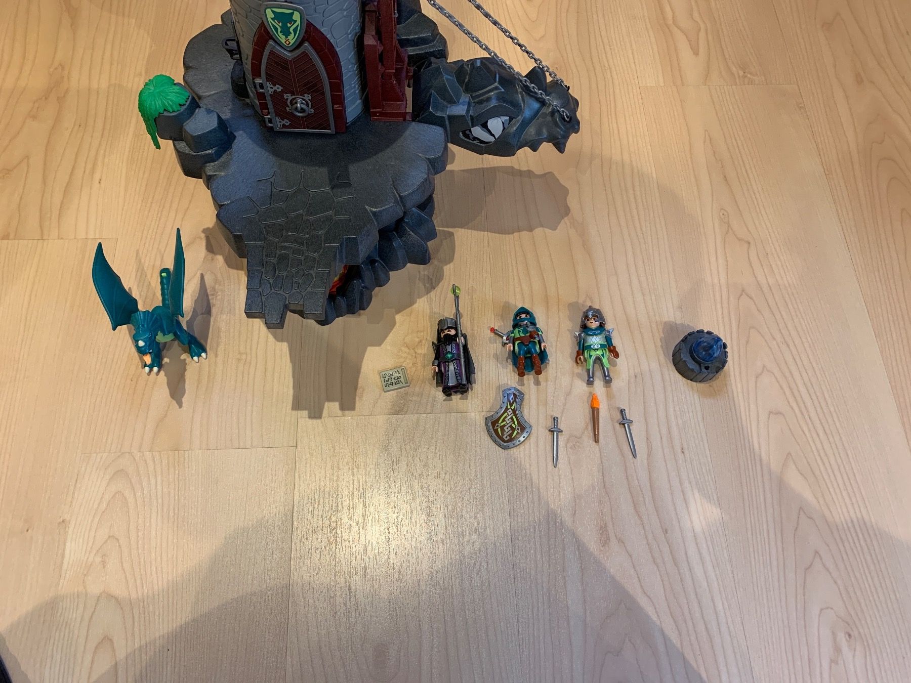 Playmobil Spielzeuge: Playmobil Ritter: Turm mit Katapult 4836 – Gebraucht aus Hettiswil von  1