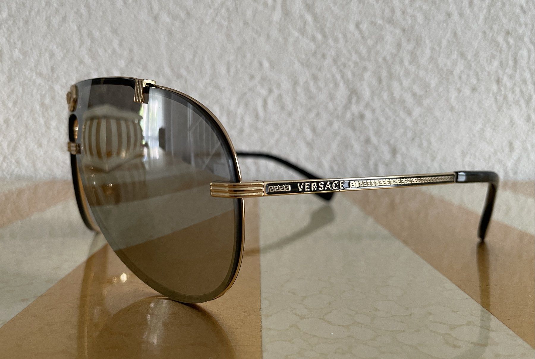 Versace Occhiali & Lenti: Versace Sonnenbrille verspiegelt – Usato da Sins venduto da den_z9gy 5