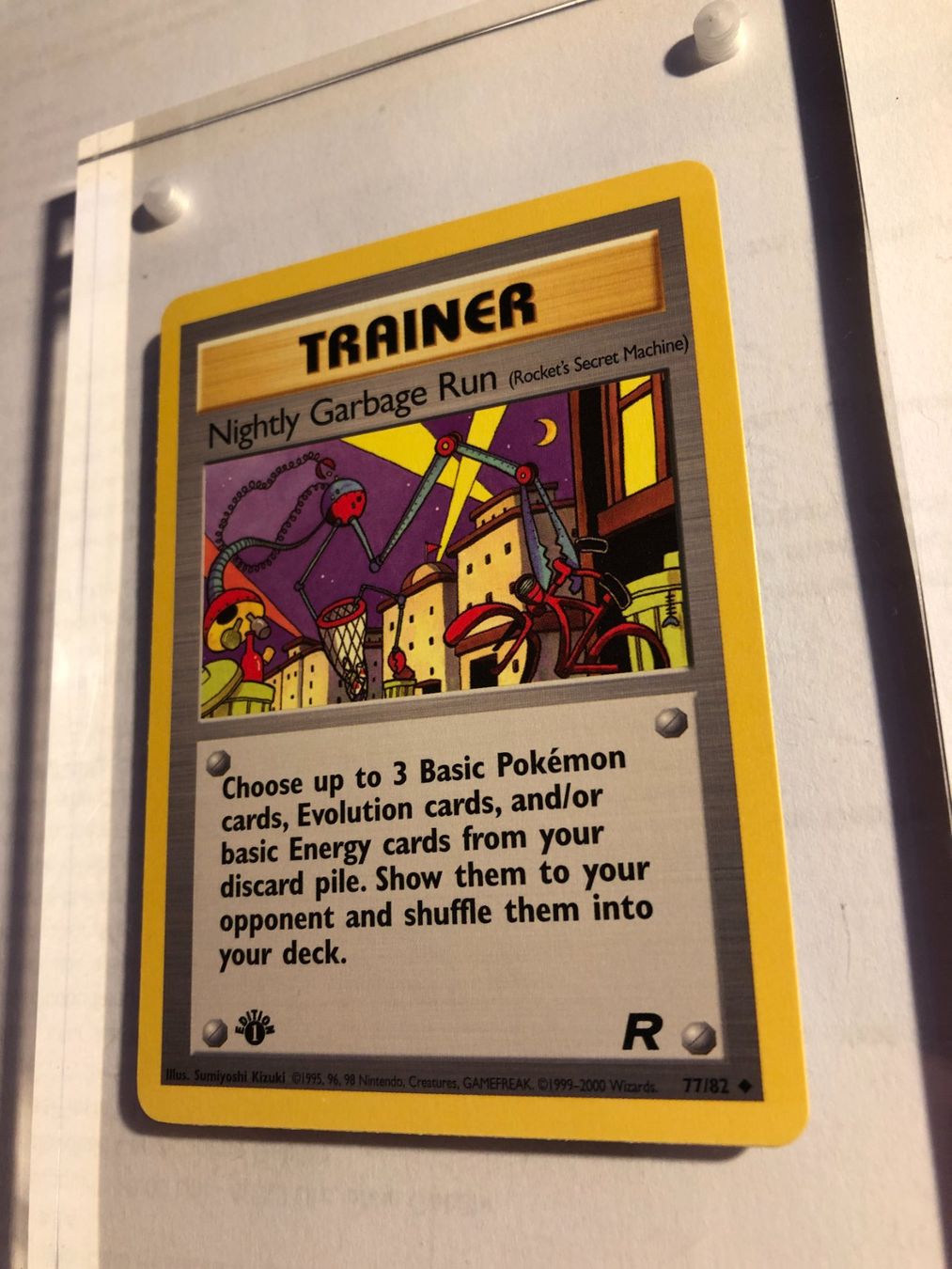 Carte collezionabili: Nightly Garbage Run 1st (unc.) Team Rocket - MINT - ab 1.- – Usato da Giubiasco venduto da dan_pr8b 2