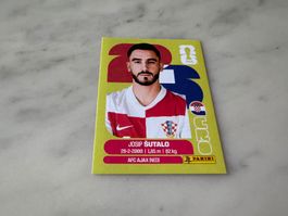 Panini Fifa Fussball WM 2026 Sticker Josip Sutalo CRO 7