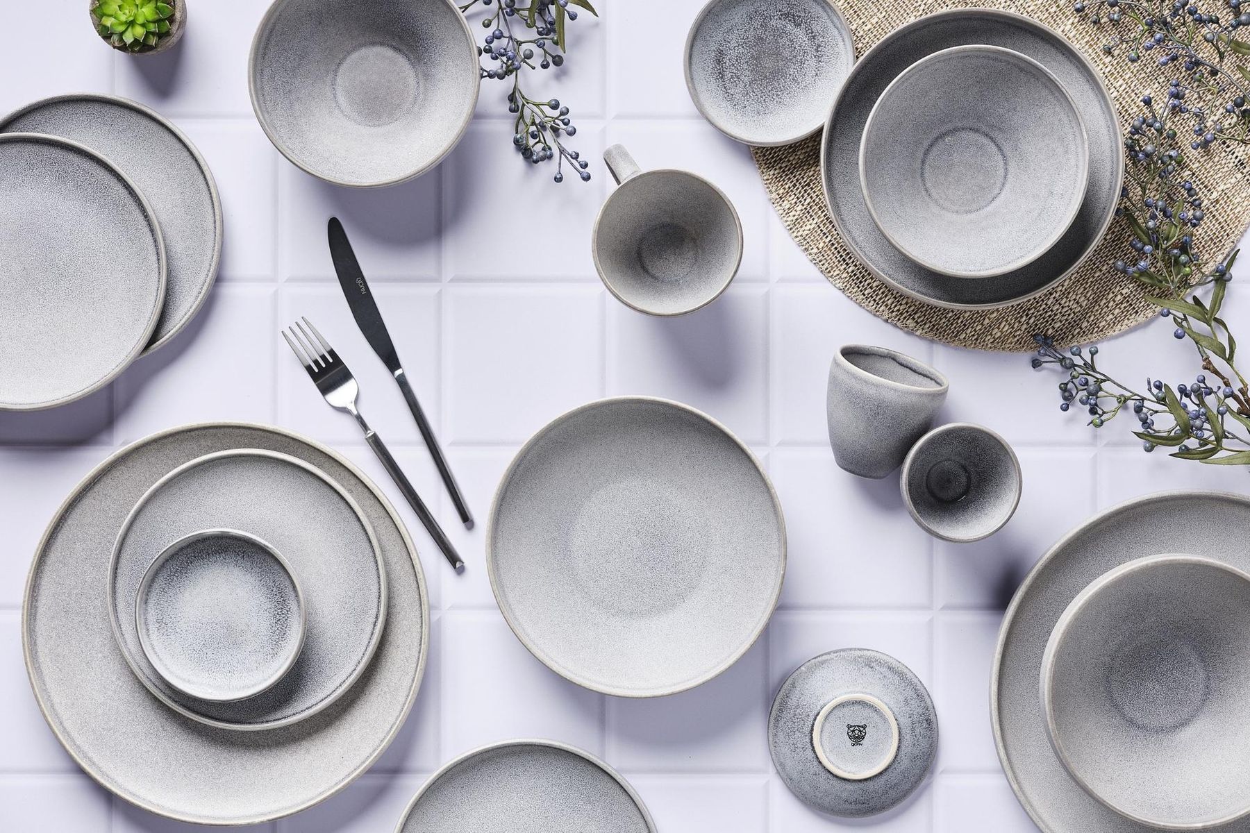 Teller: Teller-Set STONE Ø27,5cm – Neu und originalverpackt aus Bremgarten AG von simpliCH 4