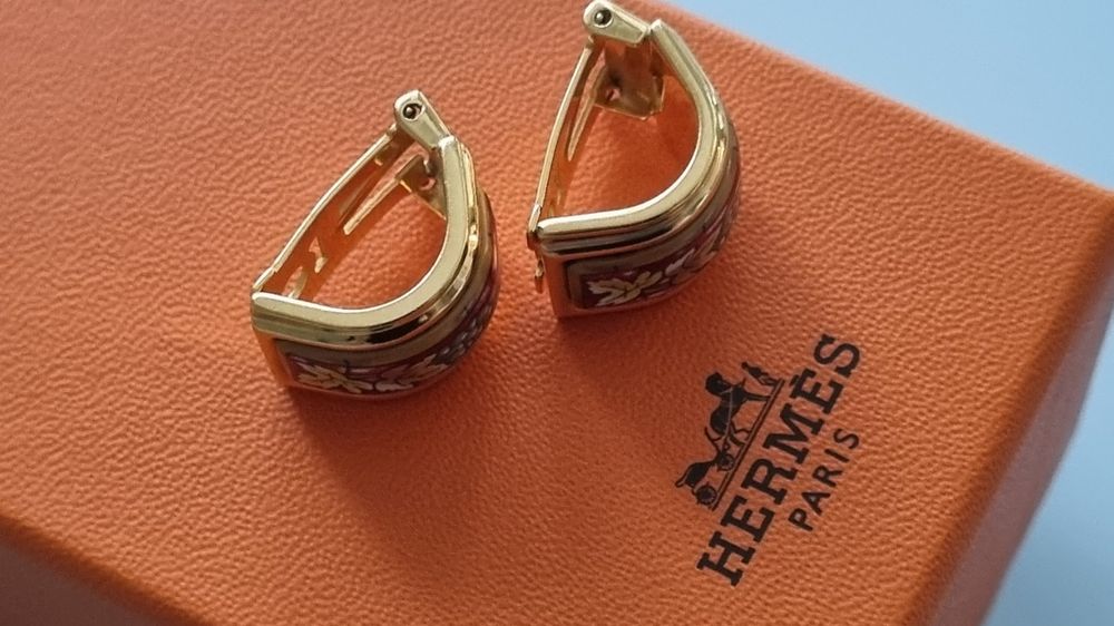 Hermès Orecchini pendenti & Orecchini a lobo: Boucles d'oreille clips Hermès vintage – Usato da Genève venduto da pao_8srw 3