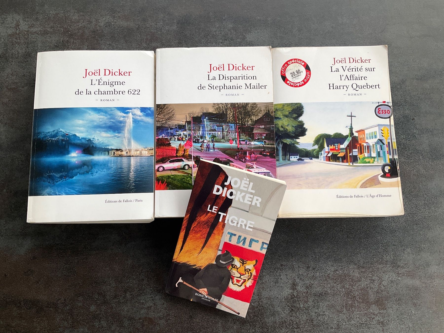 Libri: Lot de 4 romans Joël Dicker – Usato da Avenches venduto da Lactobacille