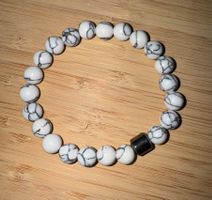Perlenarmband, Armband, weiss, bracelet, white