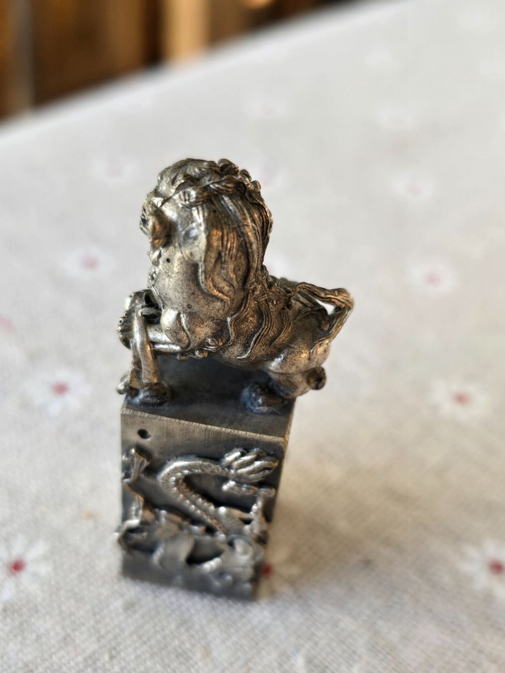 Statuette: Foo Hund Stempel wunderschön – Usato da Bottmingen venduto da sandy_2 3