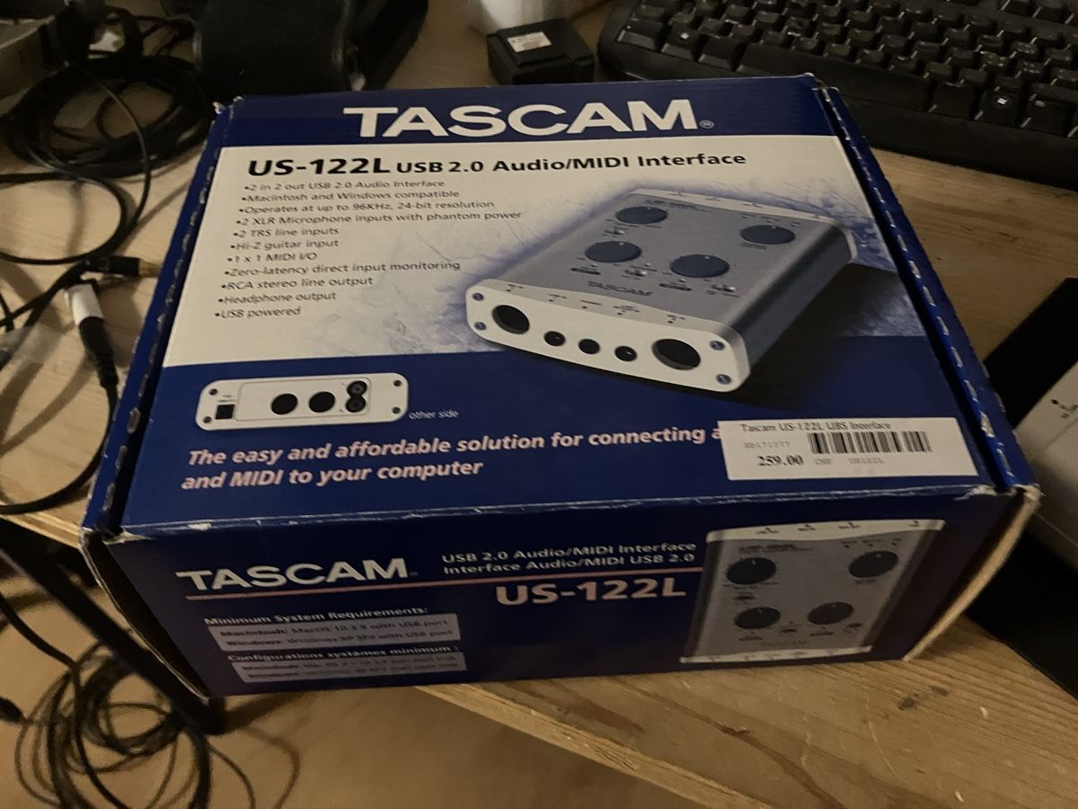 Tascam Enregistreurs: Audio- Interface tascam – D'occasion à Meiringen par inf_tgs5