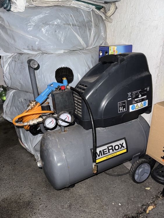 MEROX Kompressor Druckluft Druckluftgerät (Gebraucht) in Balsthal für ...